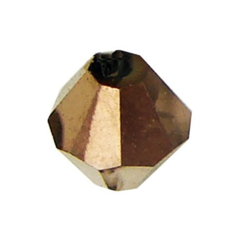 #BS-6708-COP Crystal Biconal, 8mm