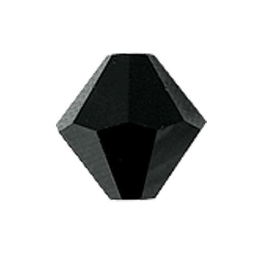 #BS-6708-JET Crystal Biconal, 8mm