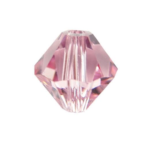 #BS-6708-LTROSE Crystal Biconal, 8mm