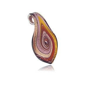 #BS-9582 Lampwork Pendant, 60mm x 35mm