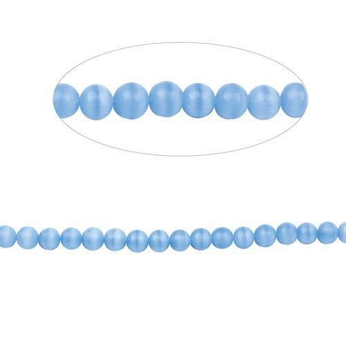 #BS-CR04-07 Cat's Eye Beads, 4mm