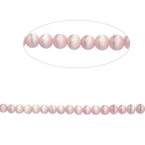 #BS-CR04-12 Cat's Eye Beads, 4mm