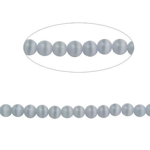 #BS-CR08-18 Cat's Eye Beads, 8mm