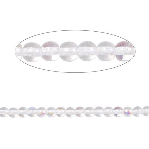 #BS-DR8001AB Czech Glass Beads, 8mm