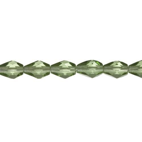 #BS-FD1075040  Czech Glass Beads, 10mm x 7mm