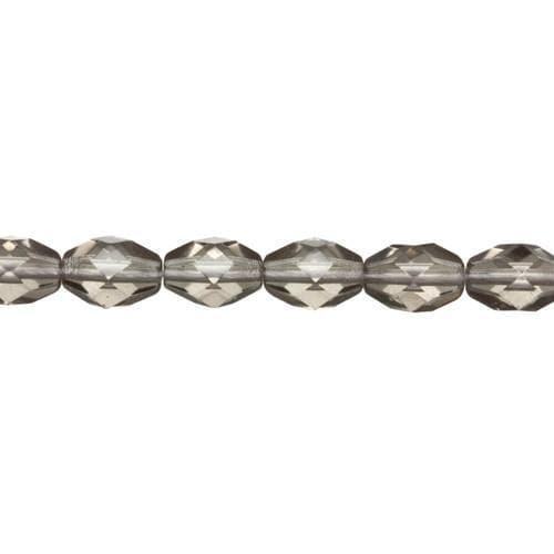 #BS-FV116401 Czech Glass Beads, 11mm x 8mm