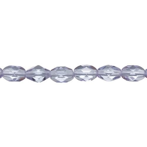 #BS-FV82021 Czech Glass Beads, 8mm x 6mm