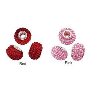 #BS-PD215A  Rhinestone Rondelle Bead, 16mm x 11mm