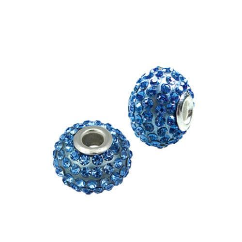 #BS-PD215 Rhinestone Bead, 16mm x 11mm