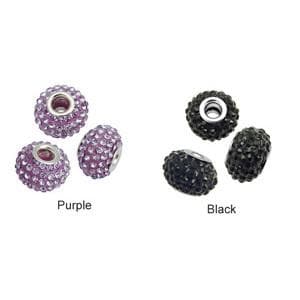 #BS-PD215 Rhinestone Bead, 16mm x 11mm