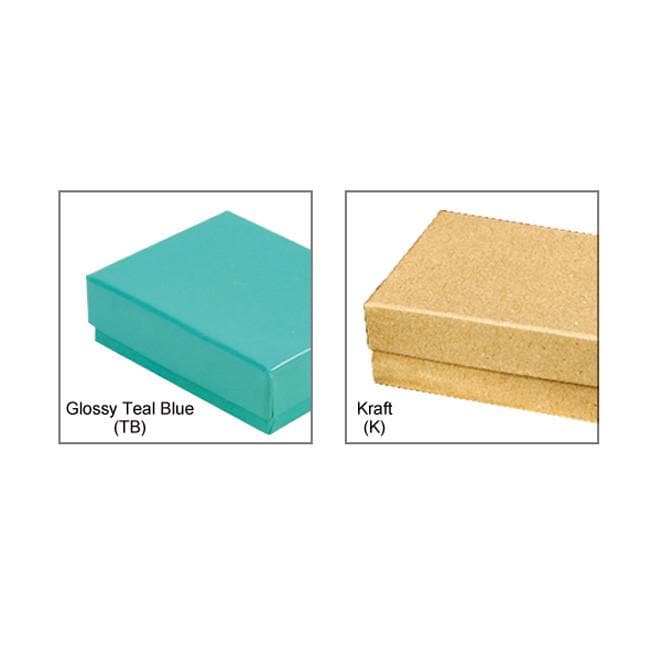 #BX2753  Cotton Filled Paper Jewelry Boxes