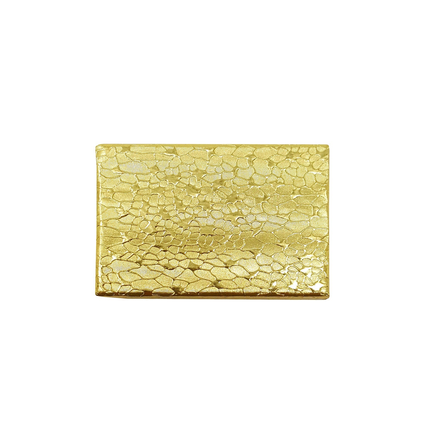 #BX2821 Gold and Silver Color Paper Cotton Filled Boxes