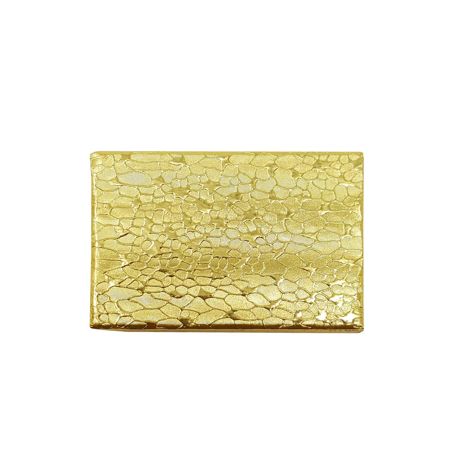 #BX2832 Gold and Silver Color Paper Cotton Filled Boxes