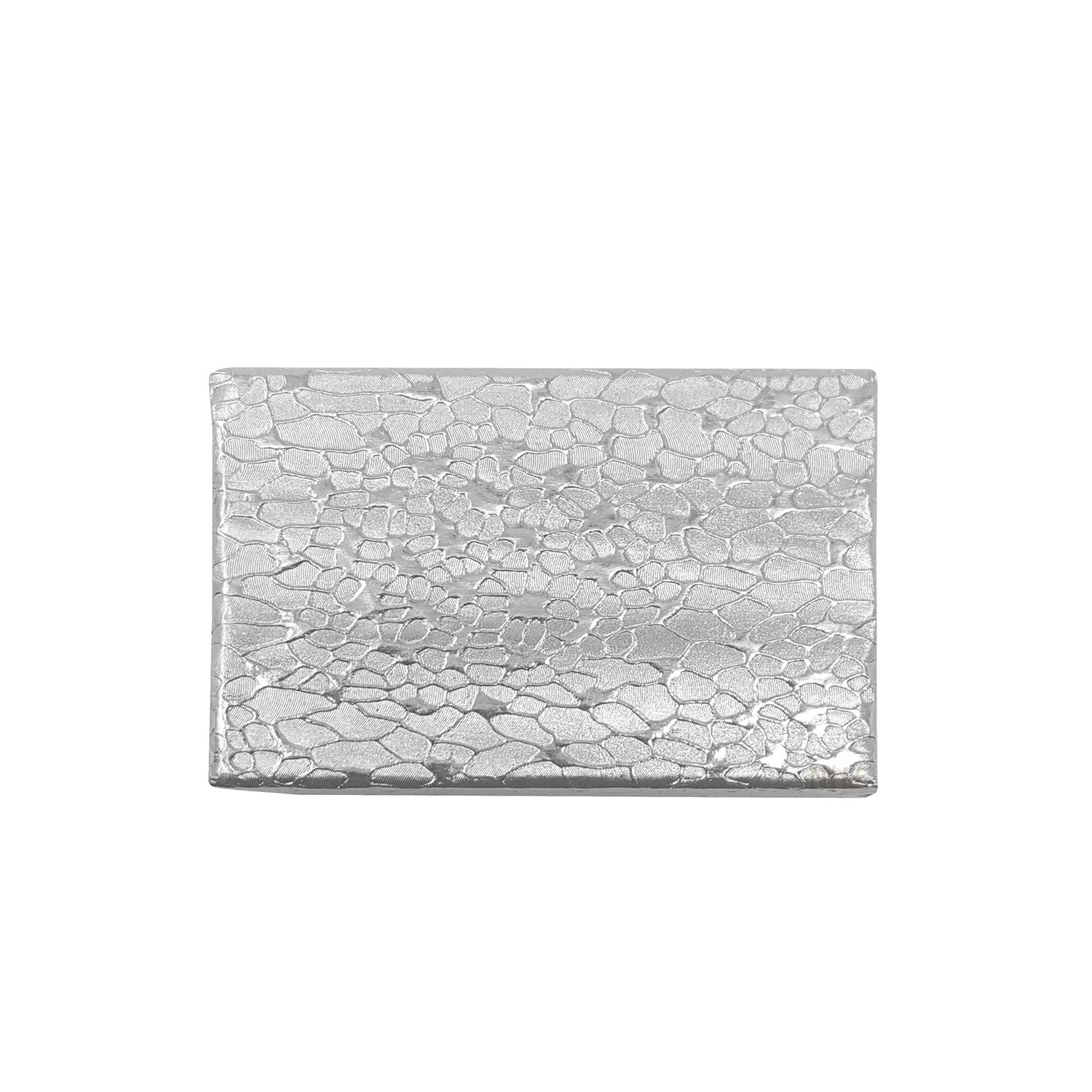 #BX2832 Gold and Silver Color Paper Cotton Filled Boxes