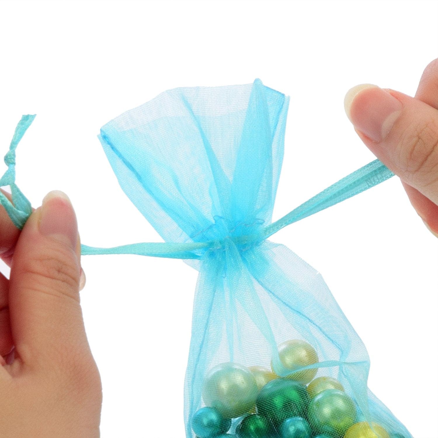 #BX1293 Organza Drawstring Pouches