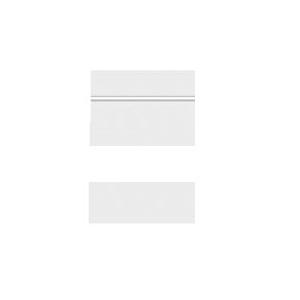 #EN211 PVC Zipper Bags with White Block