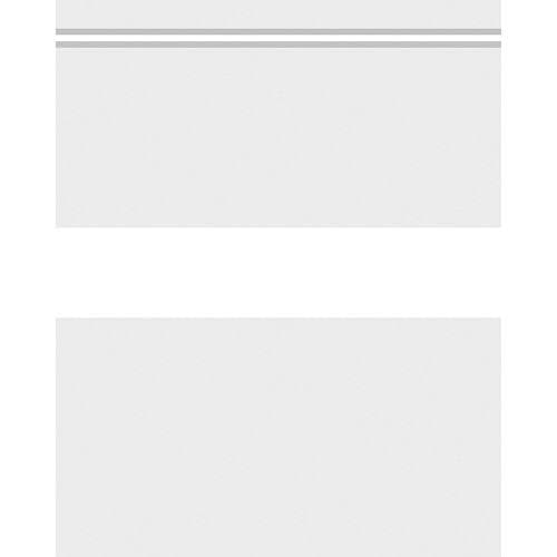 #EN217 PVC Zipper Bags with White Block