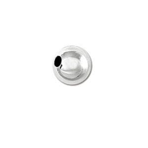 #FBB-207S Silver Bright Beads, 7mm