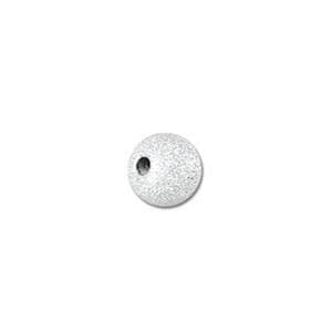 #FBB-606S Silver Stardust Beads, 6mm