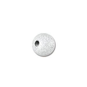 #FBB-607S Silver Stardust Beads, 7mm