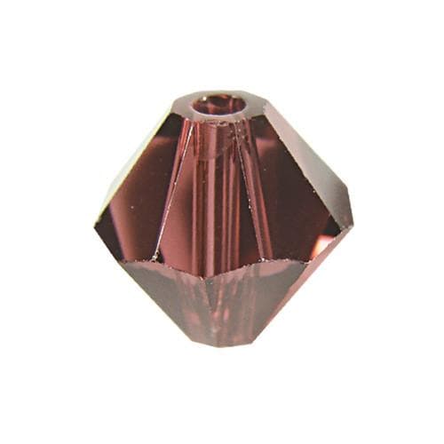 #BS-6708-BU Crystal Biconal, 8mm