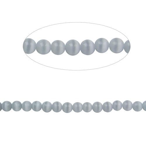 #BS-CR06-18 Cat's Eye Beads, 6mm