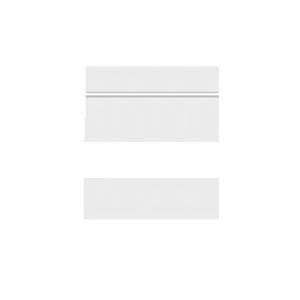 #EN243 PVC Zipper Bags with White Block